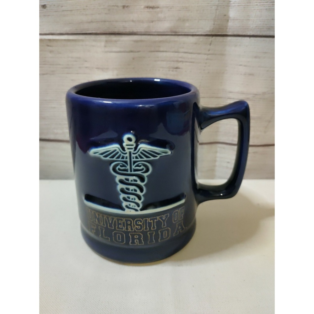 FDI Large University of‎ Florida Medical Coffee Mug USA Cobalt Blue
